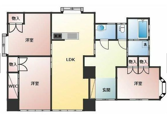 間取り図です